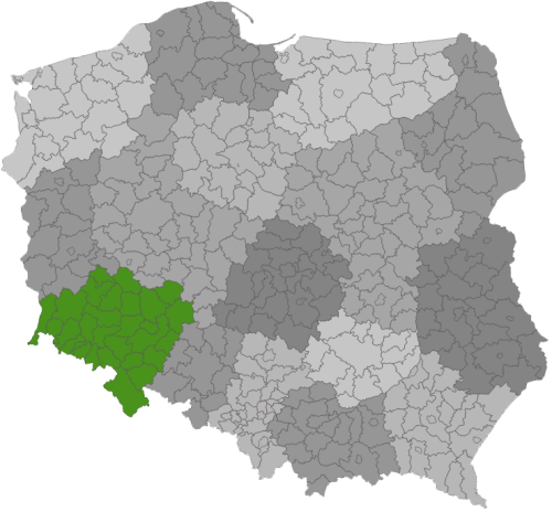 Zbiorniki betonowe województwo dolnośląskie